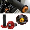 Motorcycle Handle Bar End Weight Handlebar Grips Cap Universal Motorcycle Modification Handle Protection Plug Accessories Metal.