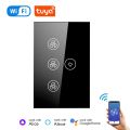 Tuya WiFi Ceiling Fan Light Smart Switch Touch Interruptor Smart Life App Remote Speed Control Works With Alexa Google Home. 