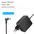 19V 2.37A 45W Laptop Ac Adapter Charger For VivoBook X556UJ S431F Q301L X541U X202E X102B X541UA F201 T300LA E402SA X540LA.