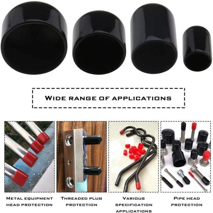 10-50pcs%20Threaded%20End%20Caps,%203-25mm%20PVC%20Rubber%20Pipe%20Cap,%20Screw%20Protector%20for%20Plastic%20Tube%20Steel%20Hub,%20Push-in%20Plug%20-%20Image%206
