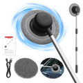 2025 Electric Car Washer Mop Foam Wash Brush For Roof Window Cleaning Maintenance Three-Section Telescopic Mop Car Accessories.