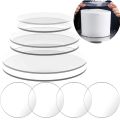 Reusable Acrylic Cake Disc Round Happy Birthday Cake Base Plate Blank Acrylic Topper For Layered Cakes Decorating Tools. 