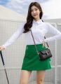 New Design Women's Genuine Leather Shoulder Bag, Fashion Small Crossbody Bag, All-match White Bag For Summer. 