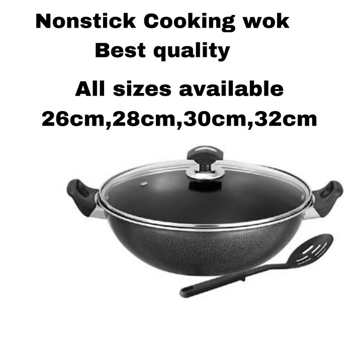 Nonstick Cooking Wok Best Quality All Sizes Available