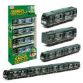 Subway Bus Train high-speed rail High Simulation Diecast Car Metal Alloy Model Car decoration display collection s. 