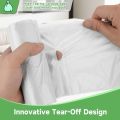 20/80Pcs 60x65cm Compostable Open Top Trash Bags Biodegradable Large Garbage Bags for Kitchen Office.