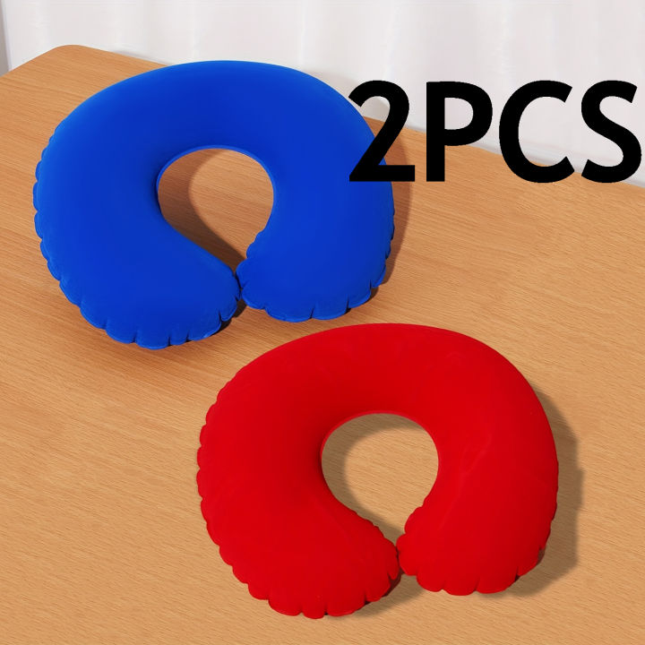2Pcs/Pack%20Inflatable%20U-Shaped%20Pillow,%20Portable%20Folding%20Neck%20Pillow%20for%20Travel,%20Suitable%20for%20Travel%20-%20Image%206