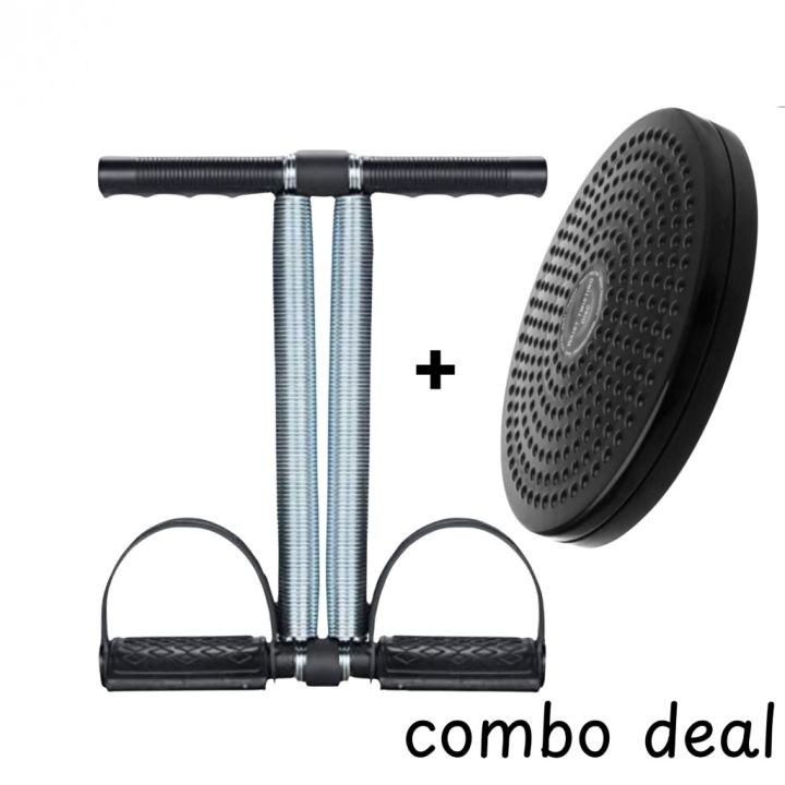 Tummy Trimmer Double Spring & Twister Plate Disc High Quality Weight Loss Exercise Machine for Abdominal Belly Fat Loss Abs Arm Muscle Home Gym Workouts Equipment for Men and Women, Best for House Wife’s and Mother to Reshape the Body