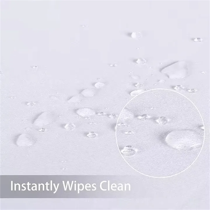 White%20Round%20Tablecloths%20Overlay%20Cover,%20Smooth%20Fabric%20Table%20Cloth,%20Wedding%20Party,%20Hotel%20Decor,%20Multi%20Size%20Optional,%20145-335cm%20-%20Image%204