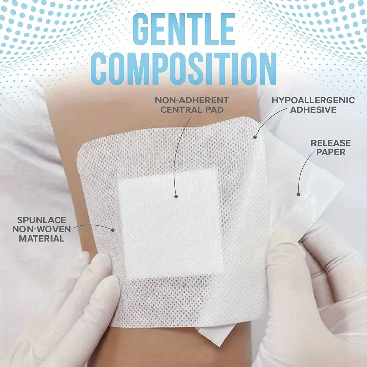 50pcs%20Large%20Size%20Hypoallergenic%20Non-woven%20Medical%20Adhesive%20Wound%20Dressing%20Band%20Aid%20Bandage%20Large%20Wound%20First%20Aid%206*7cm%20-%20Image%204