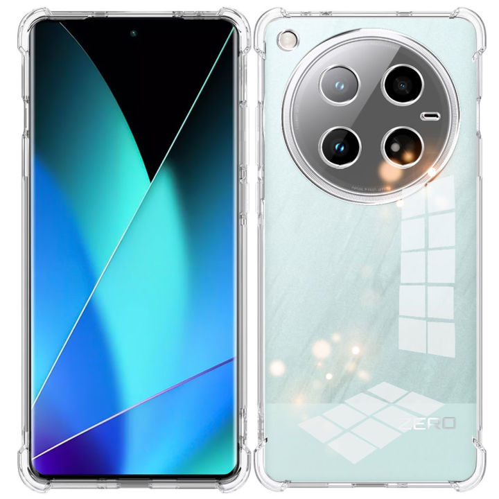 Phone%20Case%20For%20Infinix%20Zero%2040%204G%205G%20Zero30%204G%205G%20/Infinix%20GT%2030%2020%20Pro%20Case%20Airbag%20Shockproof%20Clear%20Soft%20Silicone%20Back%20Cover%20-%20Image%203