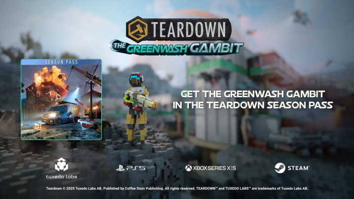 Teardown ( New Update The Greenwash Gambit) PC GAME - 1 DVD -