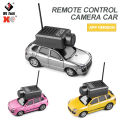 WLtoys 1/64 Mini Remote Control Camera Car with 720P FPV Camera Wifi APP Control Vehicle Gyro RC Racing Car Toy Kids  6401. 