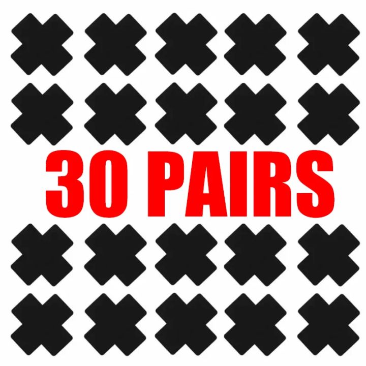 30%20Pairs/60Pcs%20Hot%20%20Experience%20Cross/X%20Shape%20Disposable%20Self-Adhesive%20Disposable%20Satin%20Nipple%20Cover%20Breast%20Pasties%20Stickers%20-%20Image%207