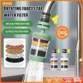 Houseeker 360°Rotating Faucet Extender Shower Kitchen Faucet Booster Water Filter Tap Head Nozzle Activated Carbon Water. 