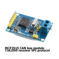 5pcs/1pc MCP2515 CAN bus module TJA1050 receiver SPI protocol 51 microcontroller program development board CAN V2.0B. 