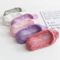6/12 Pairs/lot 0-5 Yrs Cotton Children's Anti-slip Boat Socks For Boys Girl Low Cut Floor Kid Sock With Grips Polka Dot.