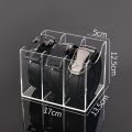 3/5/7 Grid Belt Organizer Boxes,Acrylic Belt Storage Holder for Closet,Display Case for Tie,Bow Tie,Belt Storage Rack & Display.