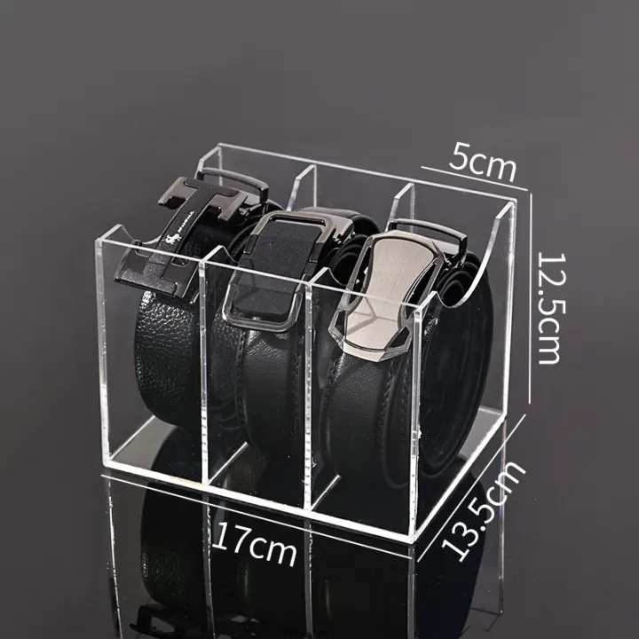 3/5/7%20Grid%20Belt%20Organizer%20Boxes,Acrylic%20Belt%20Storage%20Holder%20for%20Closet,Display%20Case%20for%20Tie,Bow%20Tie,Belt%20Storage%20Rack%20&%20Display%20-%20Image%208
