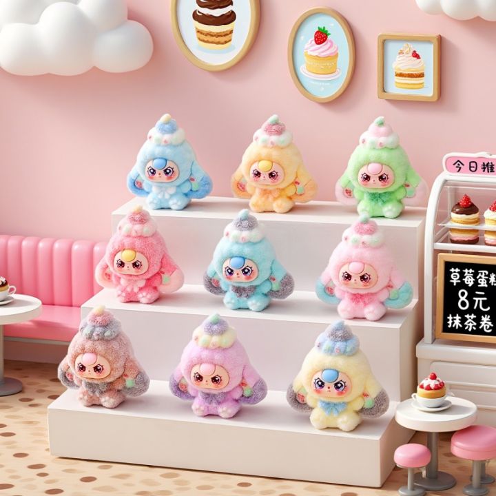 Cute Baby Three Blind Box Cute Doll Desktop Small Ornaments Trendy Live Broadcast Match-up Blind Bag For