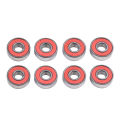 8Pc ABEC-11 Roller Skate Wheel Bearings High Speed Skateboard Scooter Bearing Low Noise High Temperature Roller Skate Bearings. 