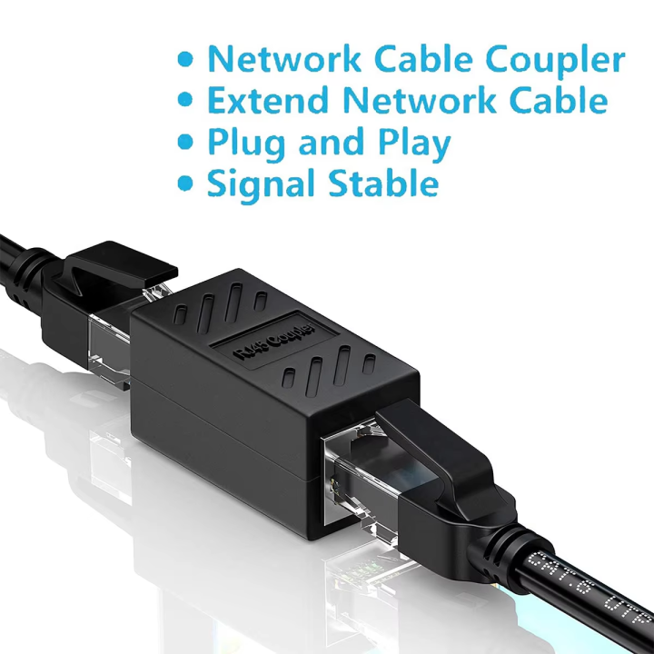 1/5/20/50Pcs%20RJ45%20Coupler%20Ethernet%20Extender%201000Mbps%20LAN%20Connector%20Cat6/Cat5e%20Ethernet%20Cable%20Extender%20Adapter%20Female%20to%20Female%20-%20Image%204