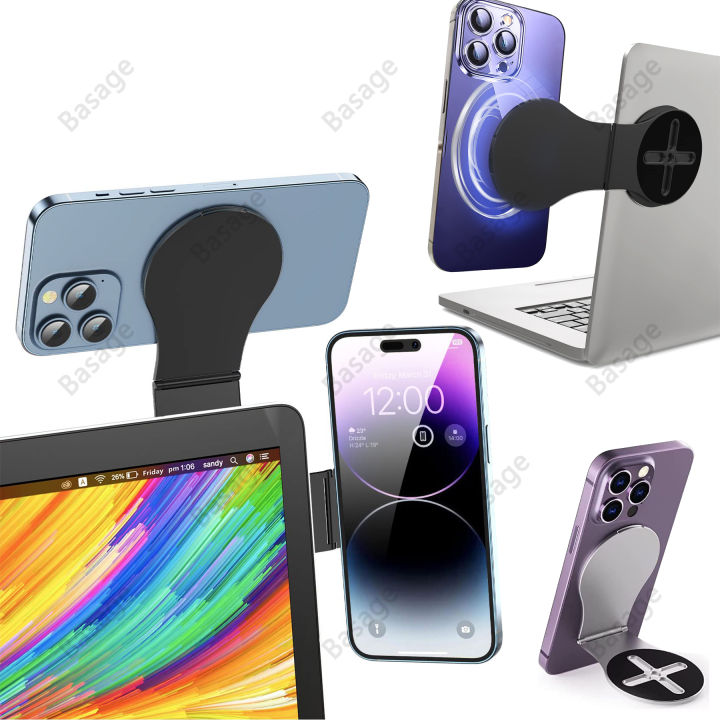 Detachable Magnetic Phone Holder for Laptop/Continuity Camera/Tripod ...