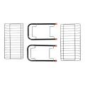 Foldable Metal Rack Organizer for Kitchen Spices / Bathroom/ Office. 