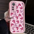 Cute Pink Love Heart  Case for Xiaomi Redmi Note 13 14 12 11 Pro Plus 5G 12S 11S 10S 10 9 Redmi 14C 13C 12C 12 4G A3 A3X Cover. 