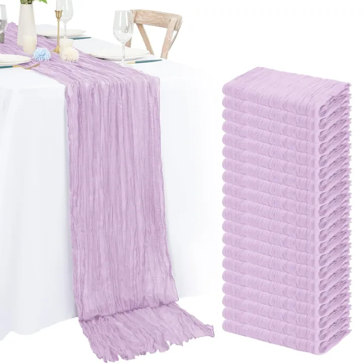 1pc%20Cheesecloth%20Table%20Runner%20Country%20Style%20Gauze%20Cheese%20Cloth%20Tablecloth%20For%20Wedding%20Bridal%20Shower%20Baby%20Shower%20Birthday%20Party%20-%20Image%203