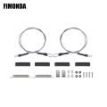 Adjustable Steel Rope Limb Risers for 1/10 RC Car Crawler TRX6 TRX4 Defender Bronco SCX10 Wrangler YK6101 HB ZP1001 104311 MND90.