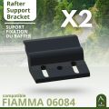 2pcs/Set Rafter Support Bracket For FIAMMA RV Awning F45/F70 06084/06085 98655-542 Campervan & Van Accessories.