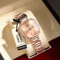 Poedagar 783 new Quartz ladies watch unique design Romantic love gift stainless steel direct import from company waterproof wrist-watche for women.