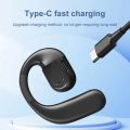 Bluetooth 5.4 Business Earphone Wireless Single Headphone with HD Mic Ear Hook HiFi Stereo Music Earbud for   Phone. 