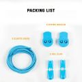 New Lock Shoe Laces Round Tennis Shoelaces Without Ties Adult Kids Sneakers Elastic Shoelace  Bands for Shoes Accesories. 