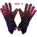 Goalkeeper Gloves Strong Grip for Soccer Goalie Goalkeeper Gloves with Size 6/7/8/9/10 Football Gloves for Kids Youth and Adult. 