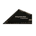 Stainless Steel Guitar Strings Action Height Ruler Guitar Leveling 2 In 1 Luthier Tool For Guitar Ukulele Bass. 