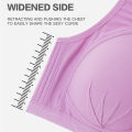 Plus Size Seamless Sexy Open Cup Bra for Maternity Clothes Pregnancy Women Front Closure Breastfeeding Underwear Nursing Bras. 