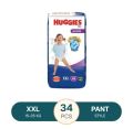 Huggies Dry Pant XXL Diaper 15-25Kg - 34 Pcs (Malaysia).