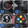 【6-in-1】 Universal Wireless Bluetooth Gaming Controller ~ Joystick Joypad Gamepad for PlayStation, PC, Computer, Laptop, Mobile, Android, iOS, TV Box, Nintendo Switch ~ Dual Shock Vibration ~ Wireless PS3 Controller Remote~ By FunBug. 