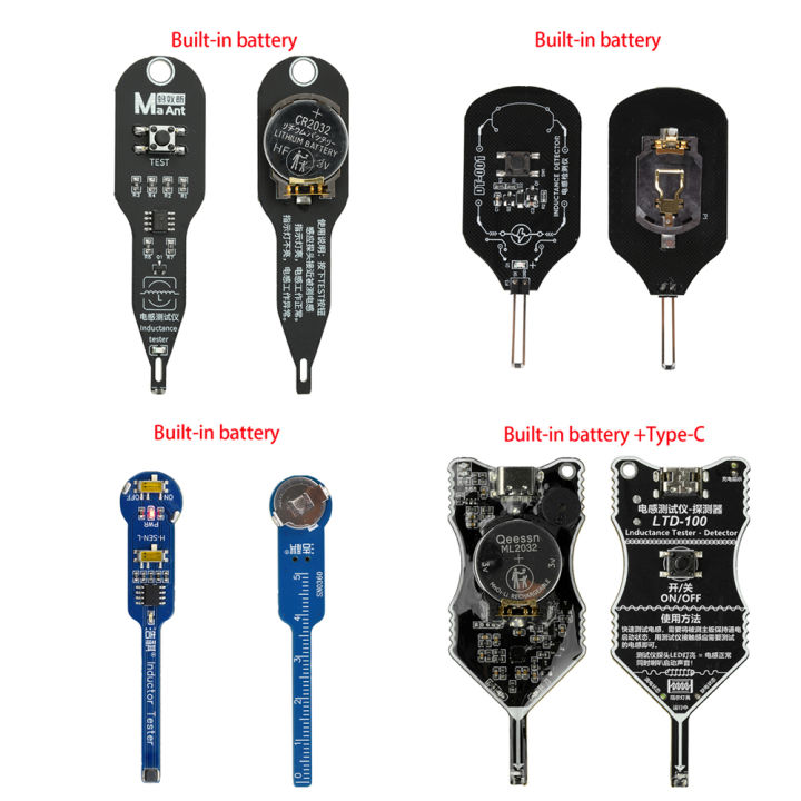Built-in Battery Motherboard Coil Tester Inductor Detector Tool for PC ...
