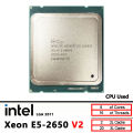 Intel Xeon 2650V2 E5 2650 V2 Used 8-Core 2.6 GHz 95W  CPU Processor LGA 2011. 