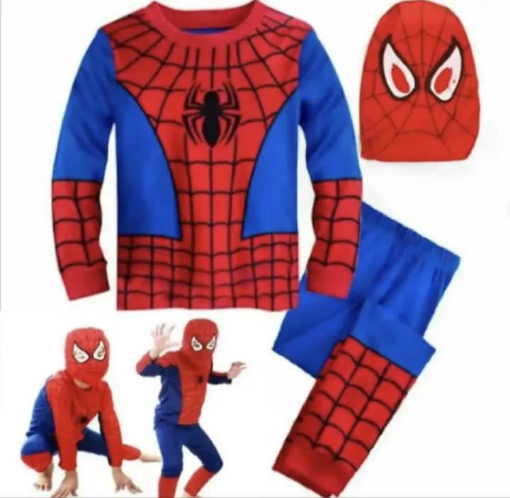 Spider Man Complete Costume Costume For Men, Women, Boys and Girls Halloween Cosplay Partywear Outfit