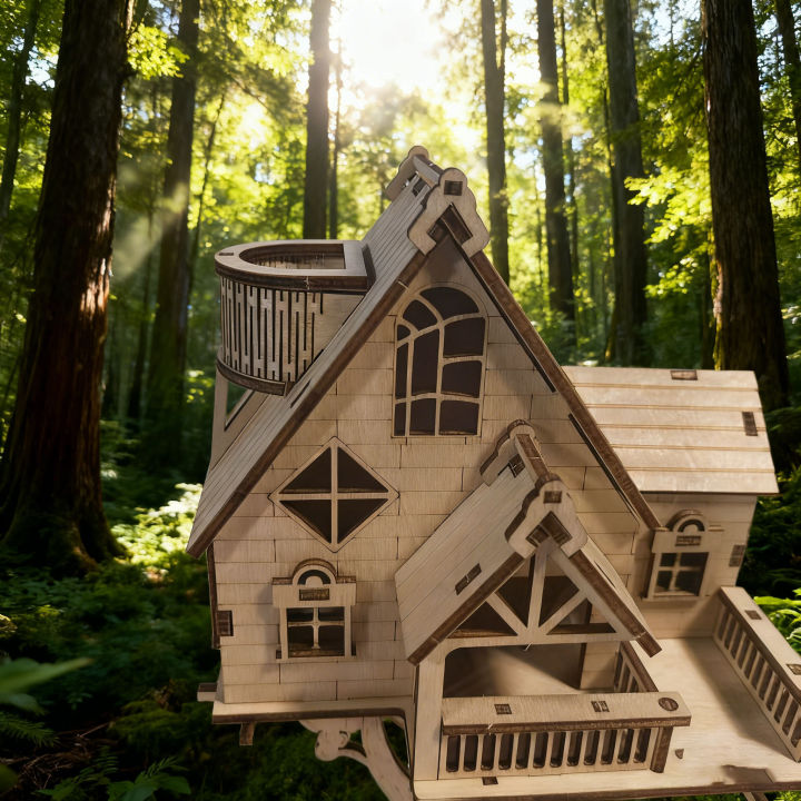 DIY%20Wooden%20Tree-Shaped%20House%20Model%20Kit%203D%20Puzzle%20Construction%20Fun%20Set%20Wooden%20Building%20Blocks%20%20&%20Halloween%20%20-%20Image%203