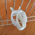 Cute Small Pet Bird Food Holder Parrot Fruits Vegetables Clip Cuttlefish Bone Feeder Device Clamp Bird Cage Accessories Oiseaux. 