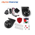 Car 12V 150dB 10 Sound Musical Electronic Horn Controller Regulator Monitor Snail Trumpets Electric Siren.