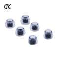GK TS100 Liquid State Silicone Ear Tips Universal In Ear Earphones Hypoallergenic High Transparent Earplug Earphone Accessories.