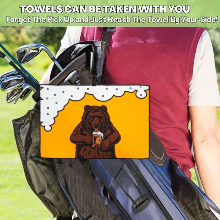 Brown%20Bear%20Golf%20Towel%20Orange%20and%20White%20Ideal%20for%20Women%20Golfers%20and%20Fans%20Golf%20Bag%20Accessory%20Playful%20Golf%20Theme%20Durable%20Towel%20-%20Image%206