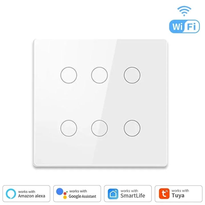 TNCE%20Tuya%20WiFi%20Brazil%204x4%20WiFi%20Smart%20Touch%20Switch%20Touch%20Panel%204/6%20Gang%20Light%20Switch%20No%20Neutral%20Wire,Voice%20With%20Alexa%20%20Home%20-%20Image%207
