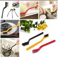 "3-Piece Wire Brush Set: Steel, Brass, and Nylon Brushes for Metal and Rust Cleaning". 